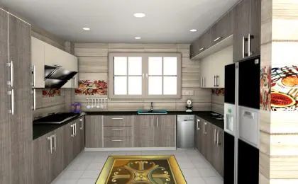 مطبخ فيلا عصرية