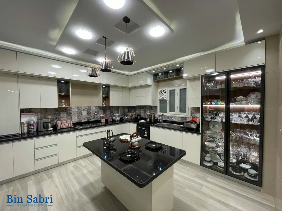 مطبخ فيلا عصرية