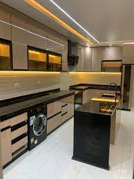 مطبخ شقة مودرن